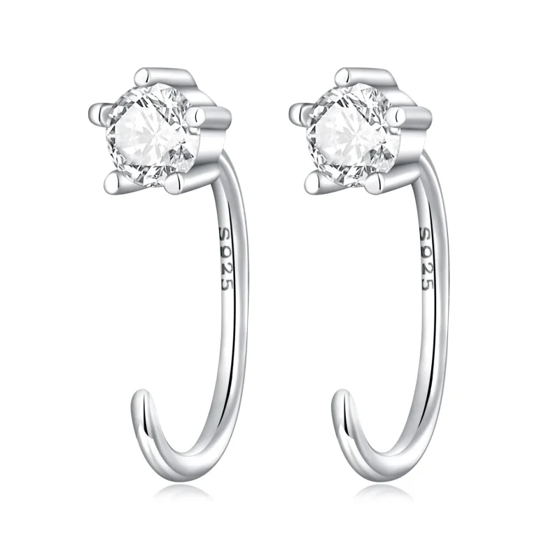 (image for) PANDORA Style Simple and Shining Stud Earrings - SCE1422 - Product Image