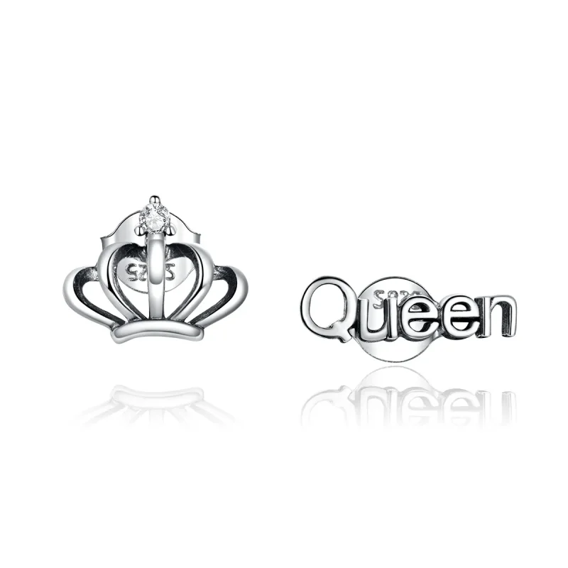 (image for) PANDORA Style Simple Crown Stud Earrings - SCE934 - Product Image