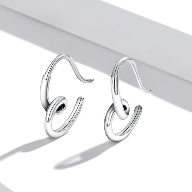 (image for) PANDORA Style Simple Love Stud Earrings - SCE1333 - View 2