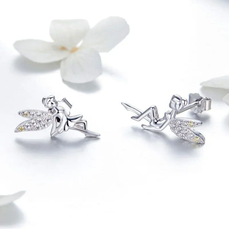 (image for) PANDORA Style Spring Spirit Stud Earrings - BSE046 - View 4