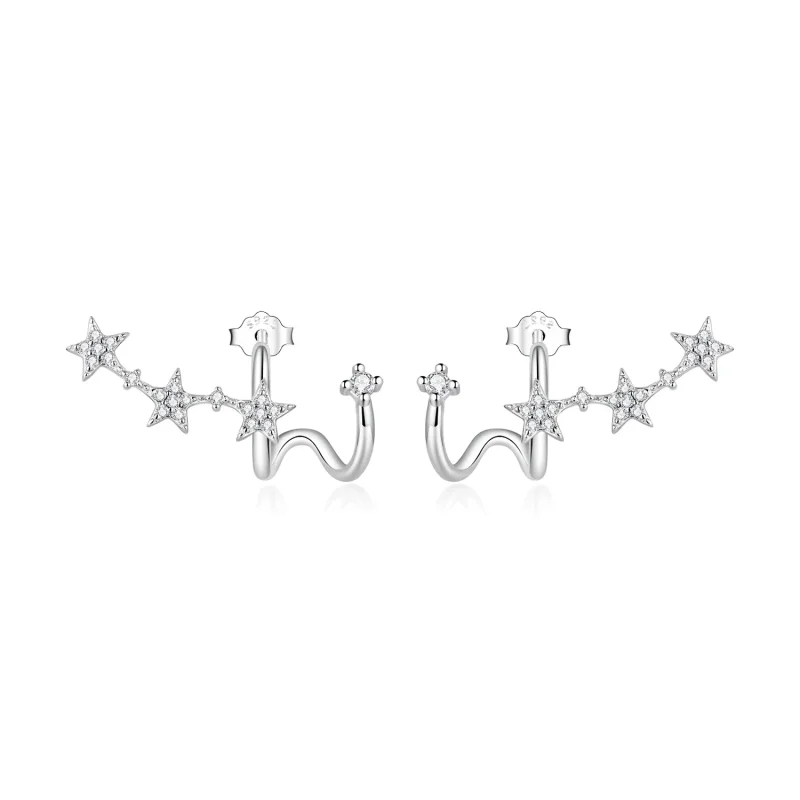 (image for) PANDORA Style Star Stud Earrings - BSE700 - Product Image