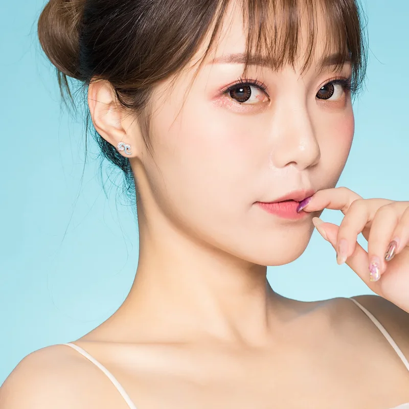 (image for) PANDORA Style Summer Spray Stud Earrings - BSE121 - View 7