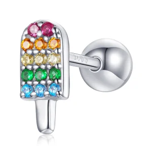 (image for) PANDORA Style Summer Sweetheart - Ice Cream Stud Earrings - BSE491-A