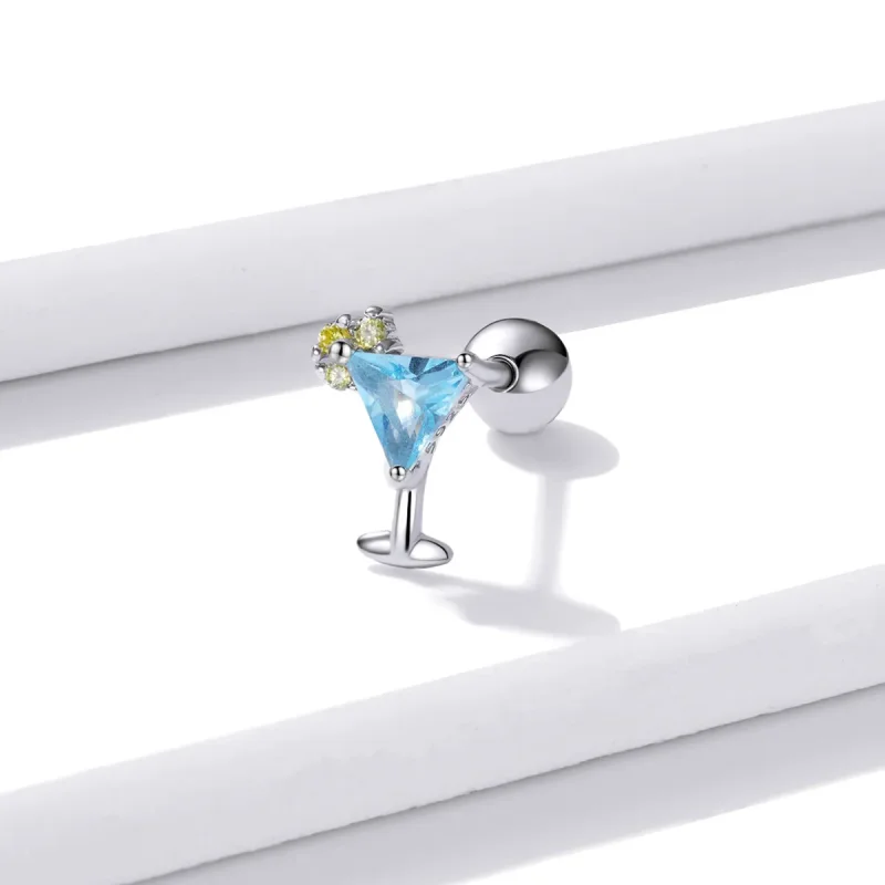 (image for) PANDORA Style Summer Sweetheart - Ice Drink Stud Earrings - BSE489 - View 2