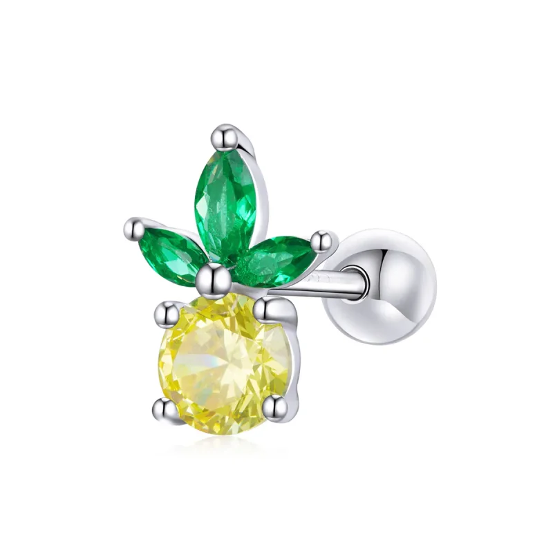 (image for) PANDORA Style Summer Sweetheart - Pineapple Stud Earrings - BSE490 - Product Image