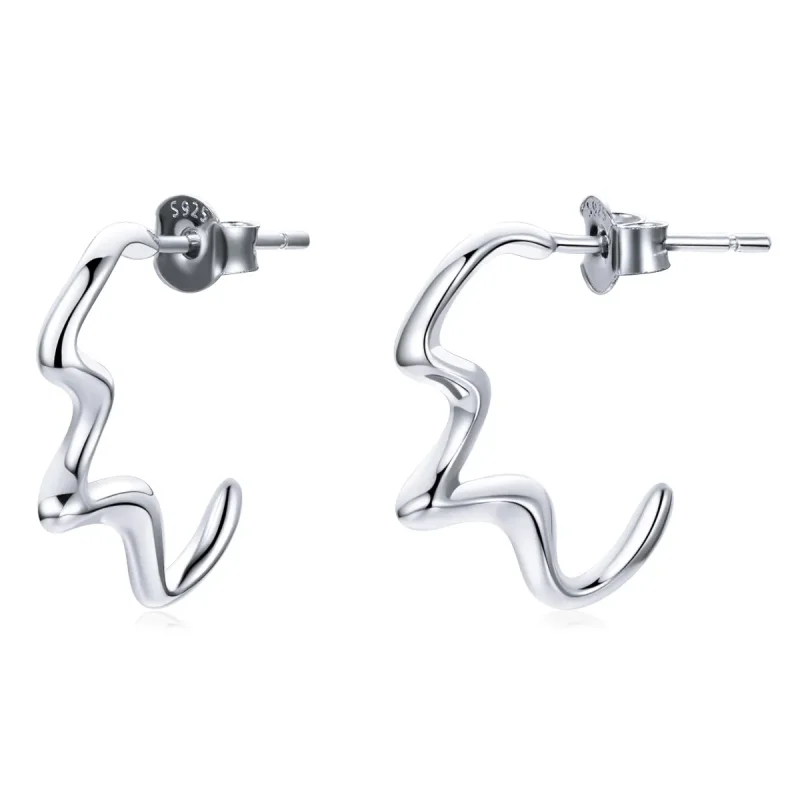 (image for) PANDORA Style Summer Waves Stud Earrings - SCE1196 - Product Image