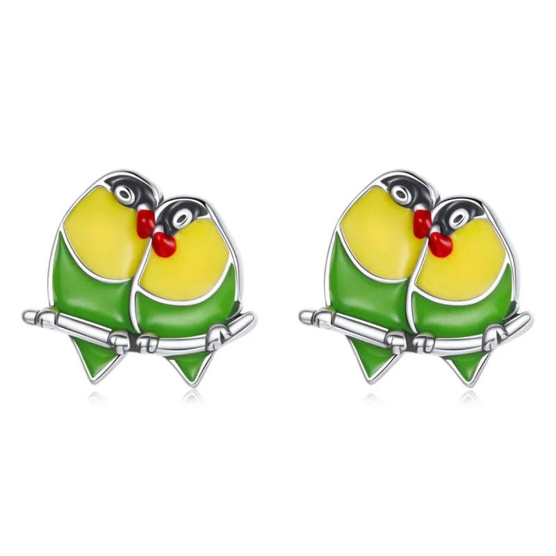 (image for) PANDORA Style Two Orioles Stud Earrings - SCE1278 - Product Image