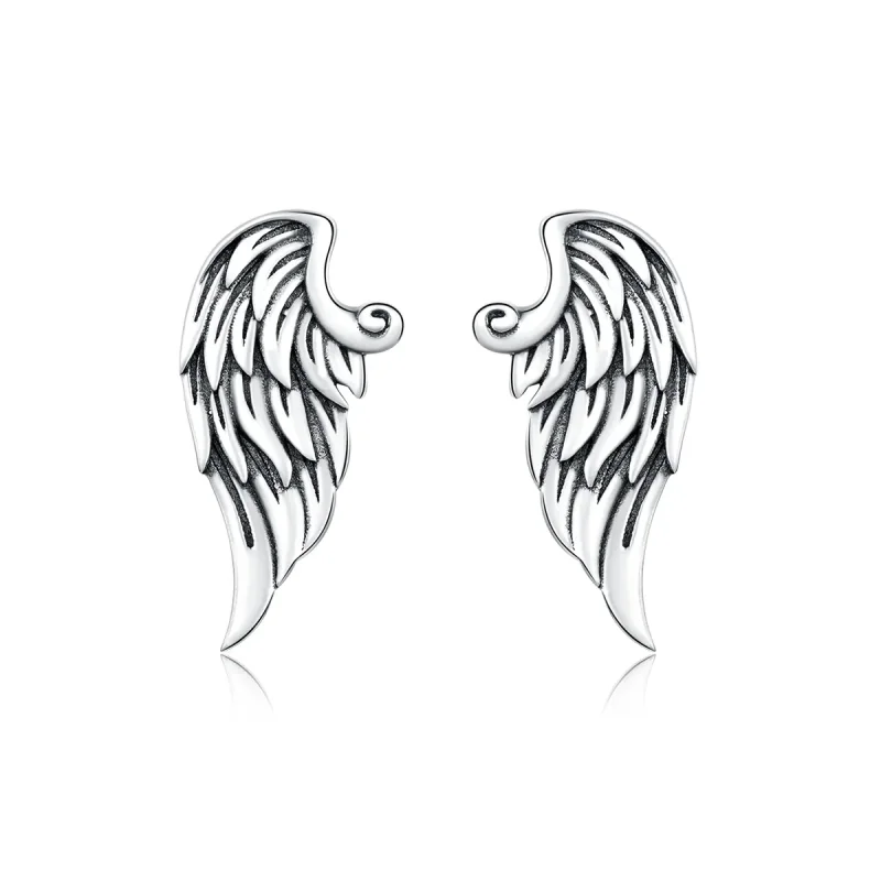 (image for) PANDORA Style Wing Stud Earrings - BSE343 - Product Image