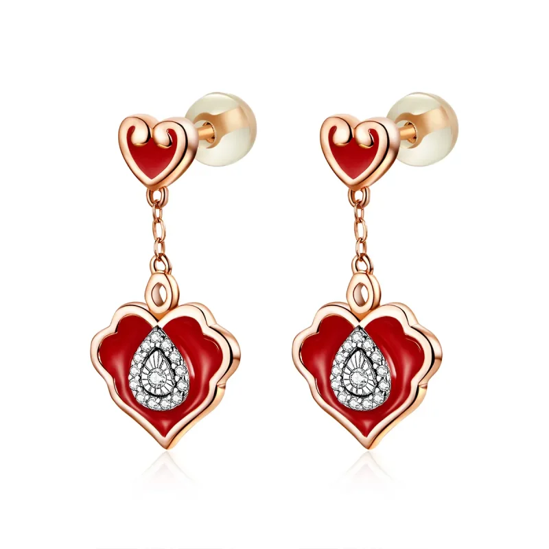 (image for) PANDORA Style Wishful Lines Stud Earrings - BSE324 - Product Image