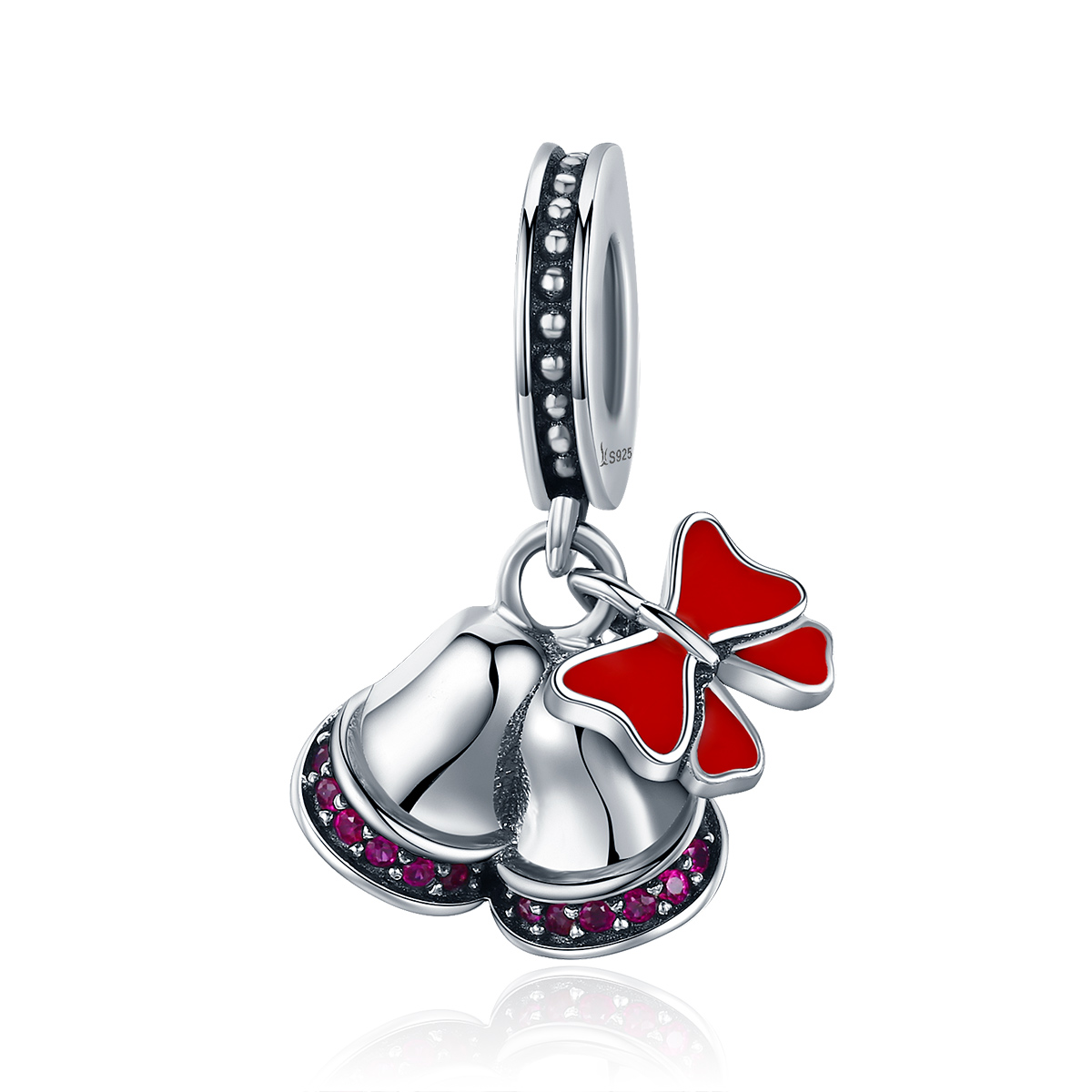 pandora style lovely bell dangle charm scc233