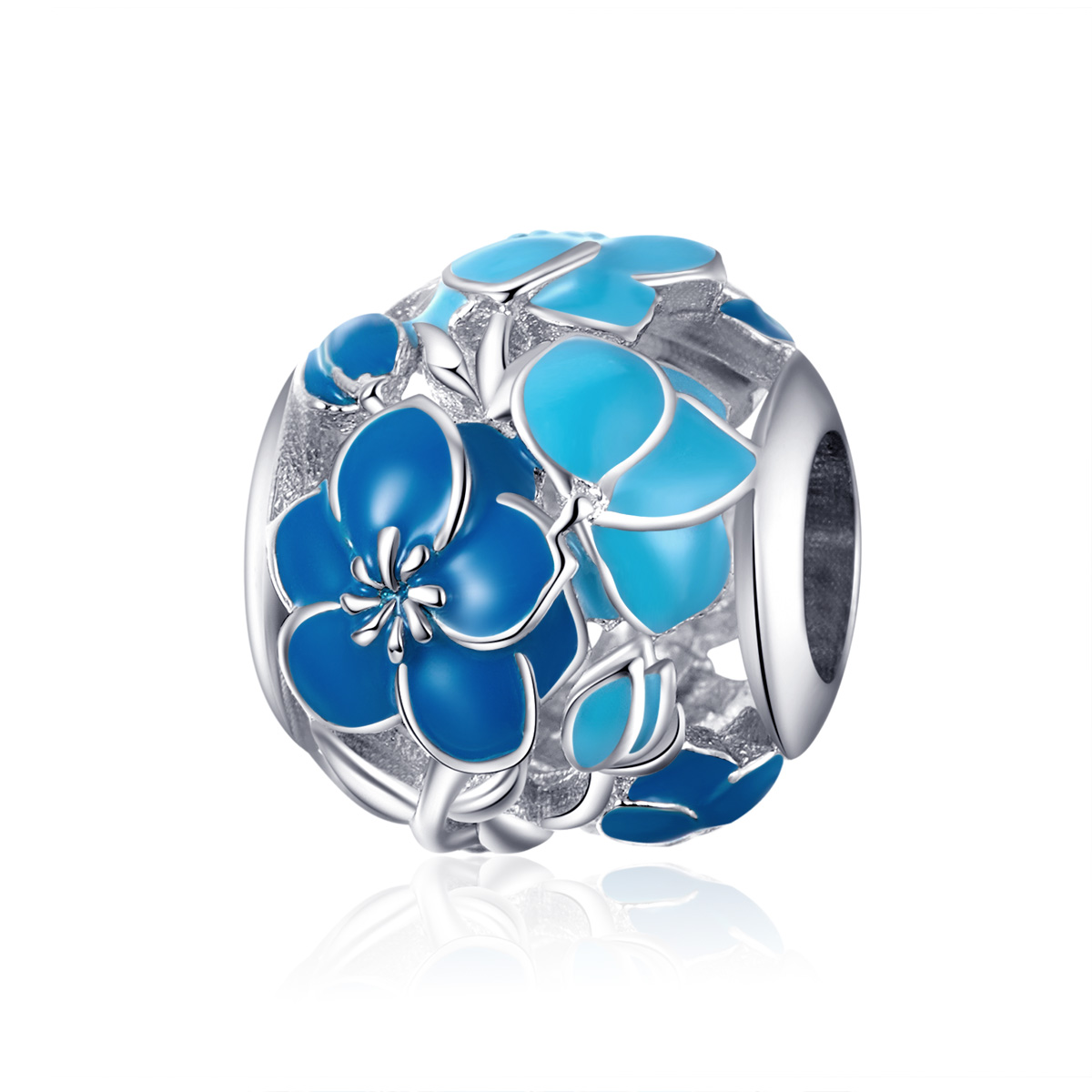 pandora style blooming all the way charm bsc087