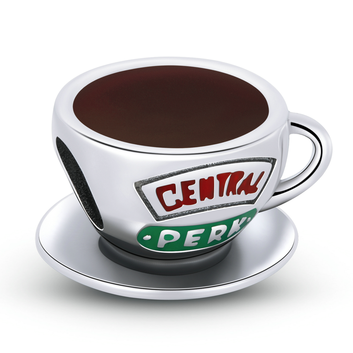 pandora style coffee cup charm scc2164