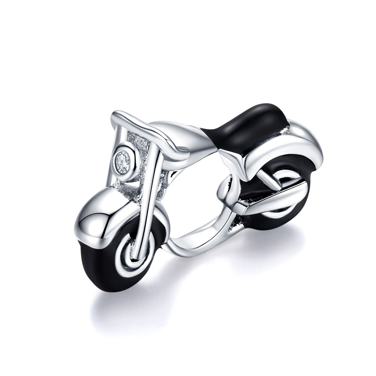 pandora style cool motorcycle charm bsc273
