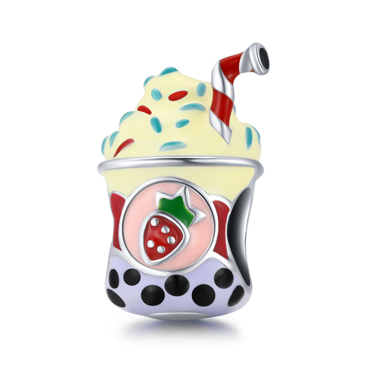 pandora style ice cream milk tea charm scc1947