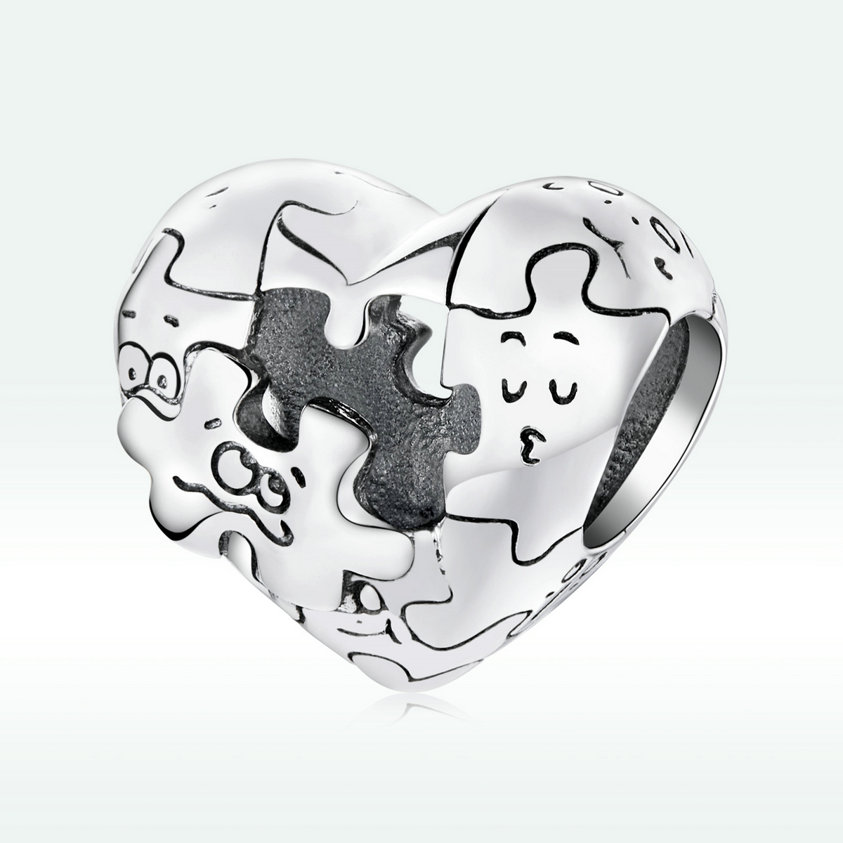 pandora style jigsaw puzzle charm bsc557