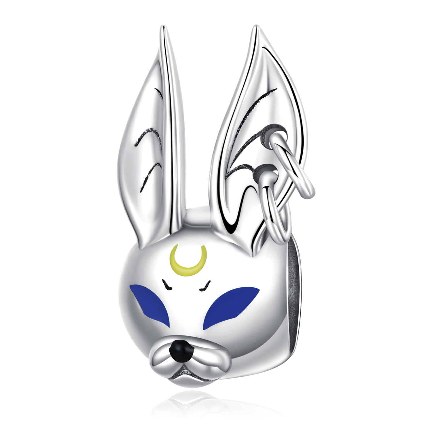 pandora style punk wind beast rabbit charm scc2269