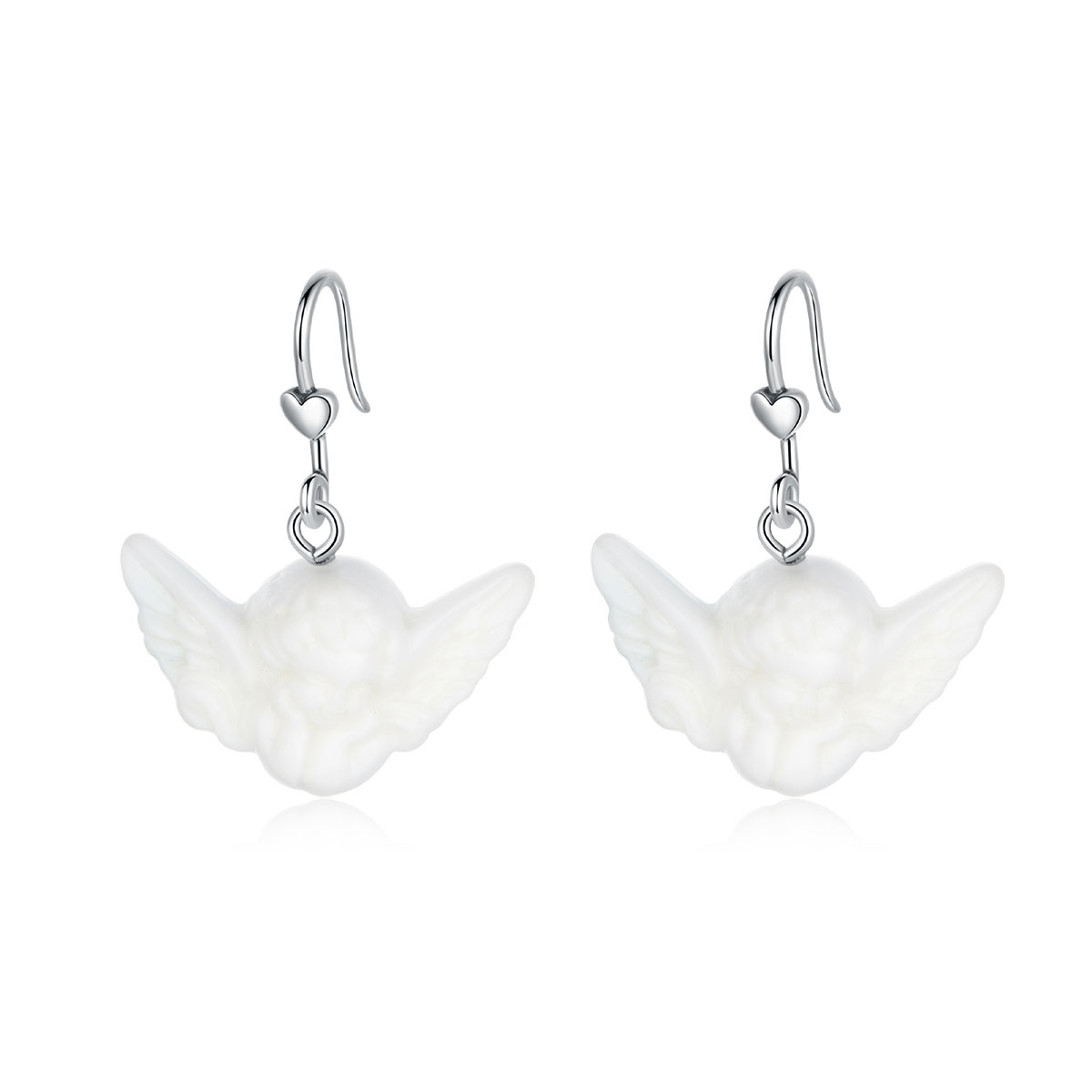 pandora style little angel drop earrings sce944