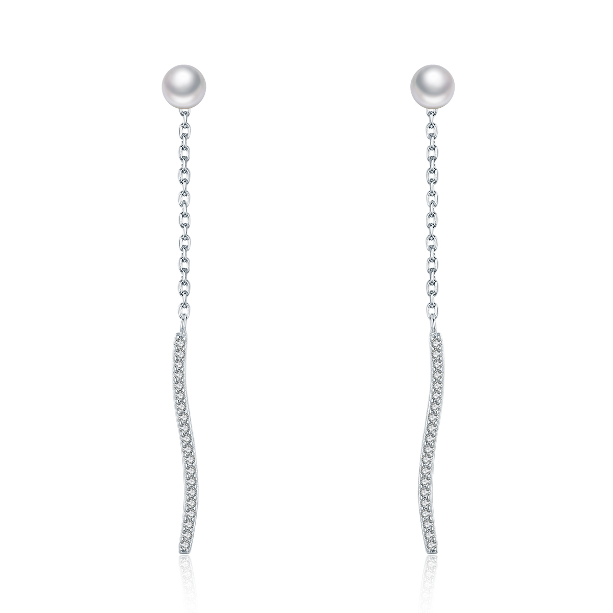 pandora style love at first sight drop earrings vse126