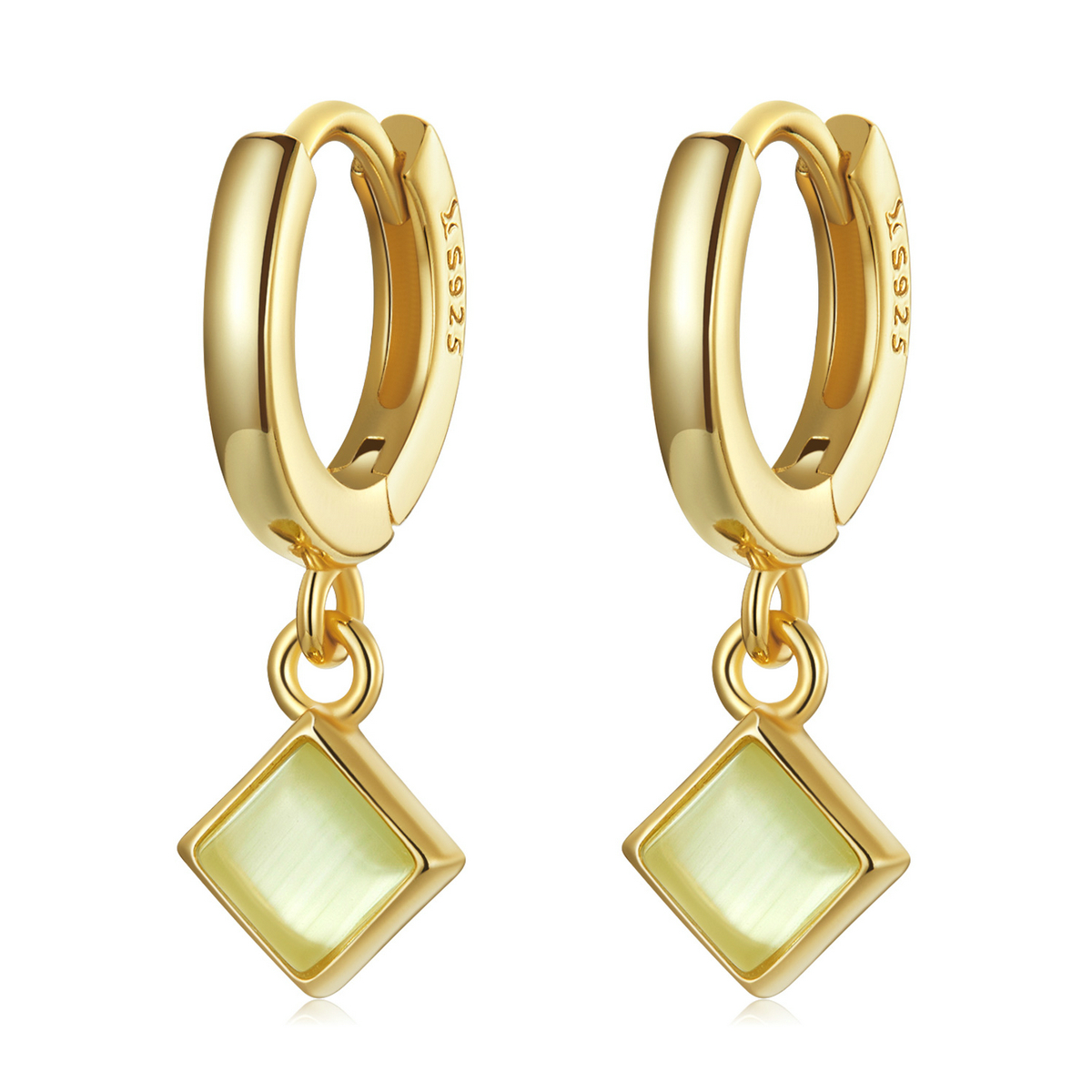 pandora style simple geometry hoop earrings sce1322