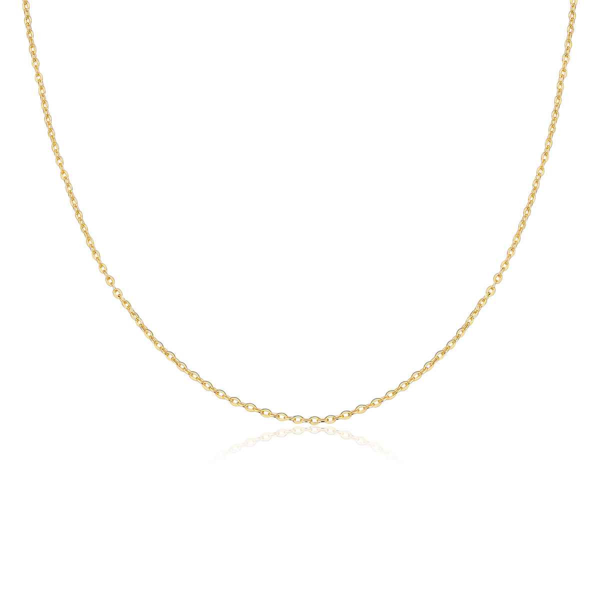 pandora style basic chain necklace scn467