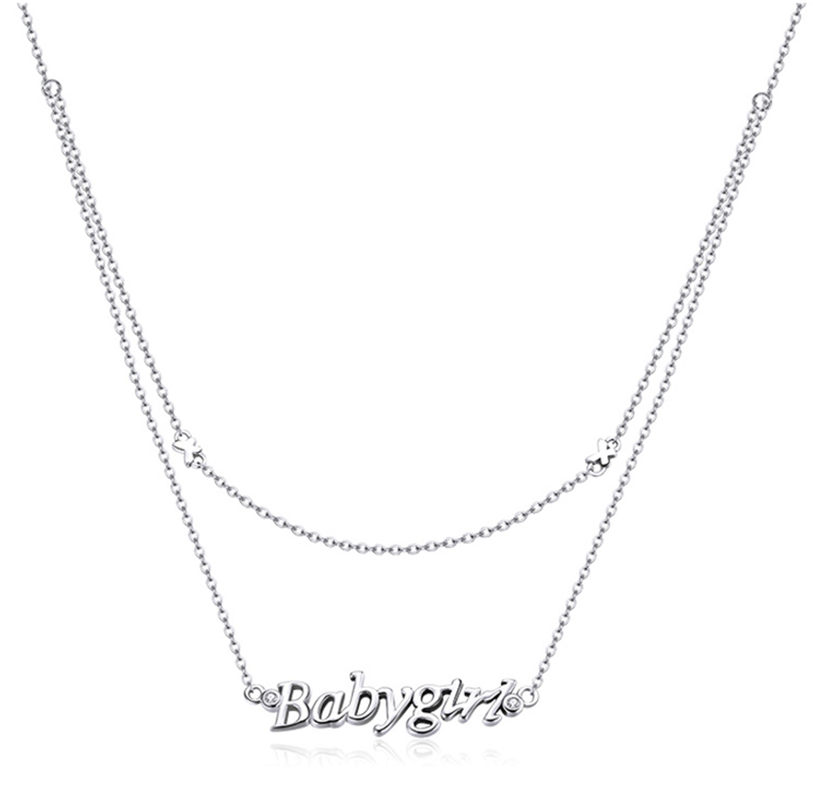 pandora style treasure girl necklace bsn230