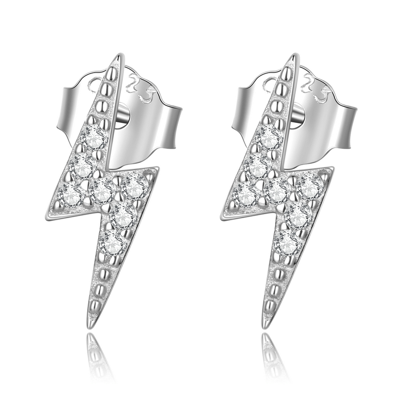 pandora style mini lightning stud earrings bse599 a