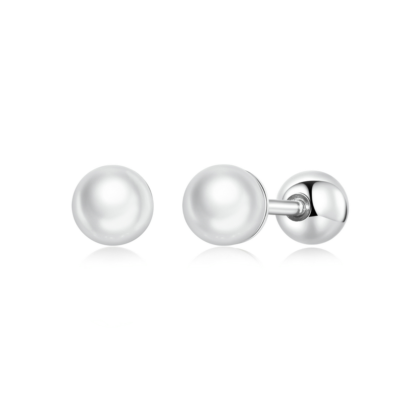 pandora style pearl stud earrings bse630 as