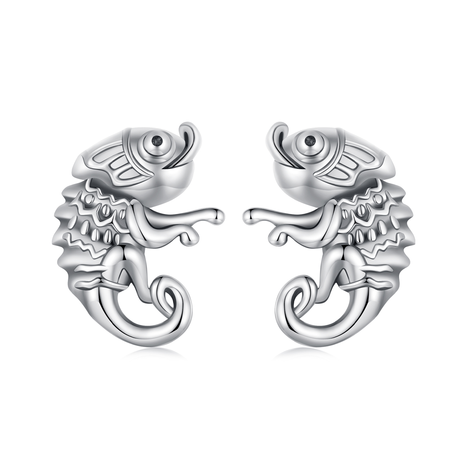 pandora style chameleon studs earrings sce1661