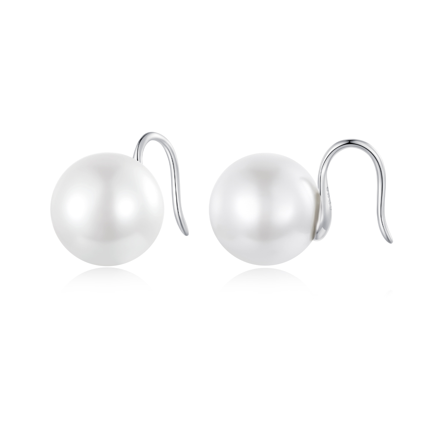 pandora style pearl stud earrings bse857