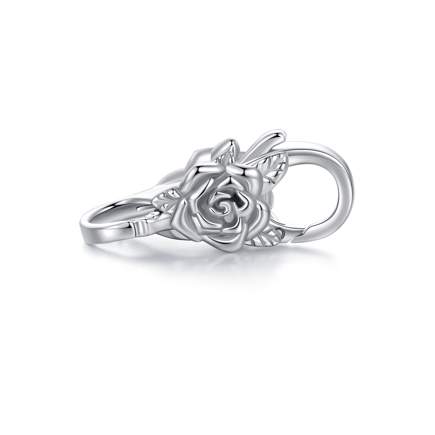pandora style rose double lobster clasp bsp024